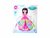 Dansende Prinses Engel-pop met 3D LED-verlichting, muziek en 360° draaibaar - Bump and Go