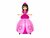 Dansende Prinses Engel-pop met 3D LED-verlichting, muziek en 360° draaibaar - Bump and Go