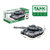 Warrior military speelgoed Tank - Licht en geluid - Frictie motor - Grijs