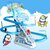 Penguin Race glijbaan -  speelgoed  penguins jolly  - 42 CM
