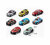 Race Sport cars - 6 verschillende mini auto's met pull back drive