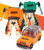 Fighter Warrior Bots - Suba Racer – 2-in-1 Transformeerbare Robot & auto mix 2 stuks