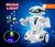 Robot Dynamisch - led lichtjes - interactief - geluid - 21cm