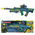 Speelgoed geweer Assault Sound Rifle - met 3D licht en geluid - tril effect - bewegende kogelriem - 60CM