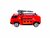 DIE-CAST - Camion de pompiers - transporteur de voitures + 2 mini voitures 3 en 1