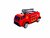 DIE-CAST - Camion de pompiers - transporteur de voitures + 2 mini voitures 3 en 1
