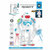 ROBOT - interactieve speelgoed robot - licht en geluidseffecten 25CM