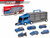 Coffret camion Police - transporteur - coffret 6 pièces - caisse camion - 36,4 cm