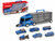 Coffret camion Police - transporteur - coffret 6 pièces - caisse camion - 36,4 cm