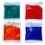 Gel ballen mix Kleur Blauw - Rood - Oranje - Groen - 40.000 stuks -orbeez balletjes - 7-8mm