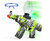 Gel Blaster AK47 Groen- Luminous Silencer met Led licht - compleet set - oplaadbaar - 45 cm