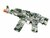 Gel Blaster AK47 Army - Luminous Silencer met Led licht - compleet set - oplaadbaar - 45 cm