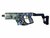Gel Blaster - Space Vector Assault Rifle - compleet set - oplaadbaar - 74 CM Blauw inc gelballen (1000st.)