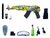 Shooting Elite Gel Blaster - Luminous Silencer - AK 47 Led Light - compleet set - Oplaadbaar - 74CM G