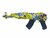 Shooting Elite Gel Blaster - Luminous Silencer - AK 47 Led Light - compleet set - Oplaadbaar - 74CM G