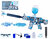 Gel Blaster - Electric Gun - Blue Graffiti - Complete Set Including Gel Balls - Rechargeable - 48CM