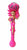 Prinsessenstaf met muziek en lichtjes - toverstaf - Princess Flash Music Stick roze