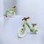 Foldable Bike - Opvouwbare Loopfiets met 1-Knops Systeem - 87 CM - Groen - licht gewicht
