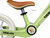 Foldable Bike - Opvouwbare Loopfiets met 1-Knops Systeem - 87 CM - Groen - licht gewicht
