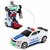 Robot Police Car 2 in 1 robot en auto transformer voertuig politie auto - led licht en geluid 22CM