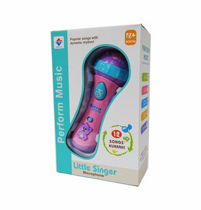 Speelgoed kinder microfoon met 12 muzikale instrumenten - Little Singer microphone Speelgoed kinder microfoon met 12 muzikale instrumenten - Little Singer microphone