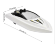 Rc boat H116 - Radiografisch bestuurbaar boot 2.4GHZ - 1:47 geel