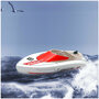 RC Boot- H133 TKKJ -10km/u - oplaadbaar - 2.4ghz bestuurbaar boot - 1:47