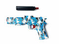 Gelblaster - compleet set M1911 Blue Graffiti - oplaadbaar - 39CM