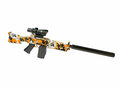Gel Blaster - Elektrische orbeez orange - compleet set - Sniper geweer 80CM