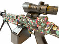 Gel Blaster- Elektrische orbeez geweer Army SKULL - incl. gel ballen - oplaadbaar - 80CM