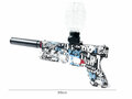 Gel Blaster- Elektrische pistool  - Graffiti  - compleet set incl. gel ballen - oplaadbaar - 37 CM