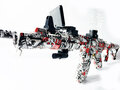 Gel Blaster-  Red Graffiti  M4 - Up grade version - incl. gel ballen - oplaadbaar - 83CM