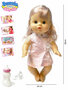 Baby pop Bonnie interactief speelgoed -12 verschillende babygeluiden - kan drinken en plassen