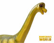 Dinosaurus Diplodocus  speelgoed - Prehistorie- zacht rubber - maakt dino geluiden 50CM
