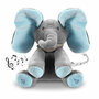 Kiekeboe olifant  - interactief knuffel olifantje speelgoed -  30CM