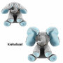 Kiekeboe olifant  - interactief knuffel olifantje speelgoed -  30CM
