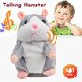 Pratende hamster - Talking Hamster - Pratende Interactieve Knuffel hamster 