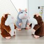 Pratende hamster - Talking Hamster - Pratende Interactieve Knuffel hamster 