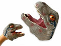 Hand Puppet Tyrannosaurus - rubber Realistic dinosaurus speelgoed handpop