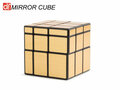 Mirror kubus 3x3 - QiYi cube - Goud