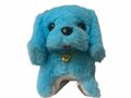 Cute Little Puppy - interactieve speelgoed hondje - blaft en loopt blauw