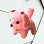 Cute Little Puppy schattig speelgoed Labrador hondje blaft en loopt 19CM