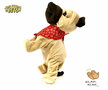 Schattig blaffende hondje - Met 7 verschillende kunstjes op geluid/aanraken - Voice Control Pets clap dog- 29CM