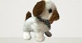 Cute Little Puppy schattig speelgoed Bichon frisé hondje blaft en loopt 19CM