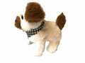 Cute Little Puppy schattig speelgoed Bichon frisé hondje blaft en loopt 19CM