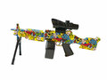 Gel Blaster- Elektrische orbeez geweer graffiti - compleet set incl. gel ballen - oplaadbaar - 80CM