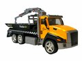 Vrachtwagen autotransporter + brandweerauto speelgoed set - Die Cast voertuigen Gift pack 2in1 - pull-back drive 