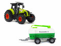 Landbouw tractor met giertank - met geluid en lichtjes 38CM
