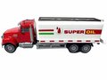 Die-cast olie vrachtwagen-Olie Tank Container- TrucK  Diecast Model Speelgoed-voor Kinderen Verzamelen - 16.5 CM