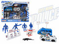 Politie speelfiguren set - Police City Hero - speelgoed politie set